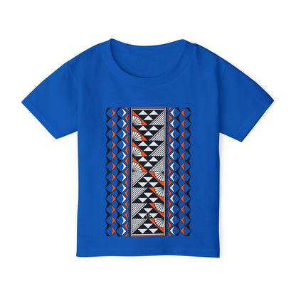 Orange Sun and Rain Toddler T-Shirt