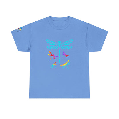Rainbow Native Dragonfly Gildan Unisex Tee