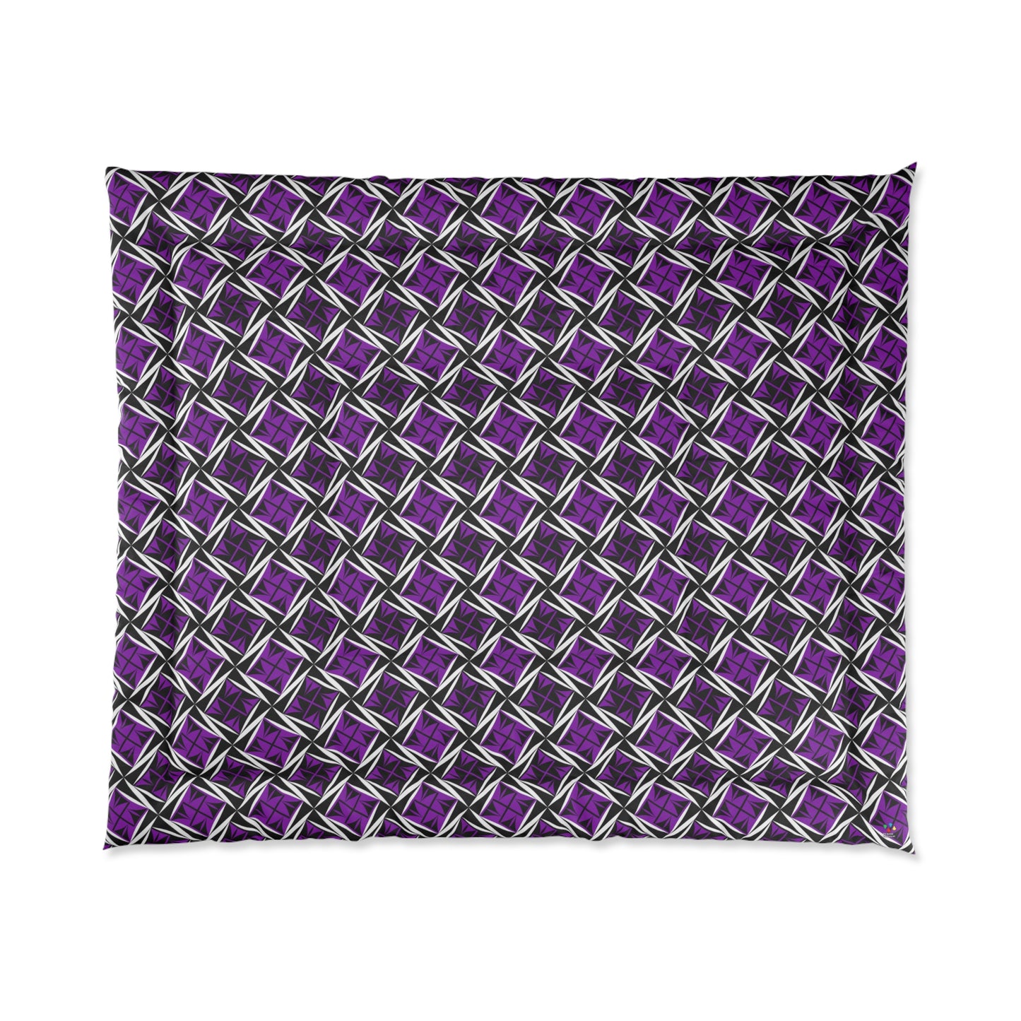 Sacred Winds in Purple Comforter