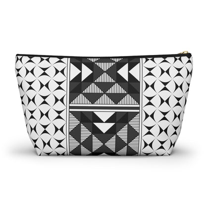 Sacred Mountains in Charcoal Pouch w T-bottom