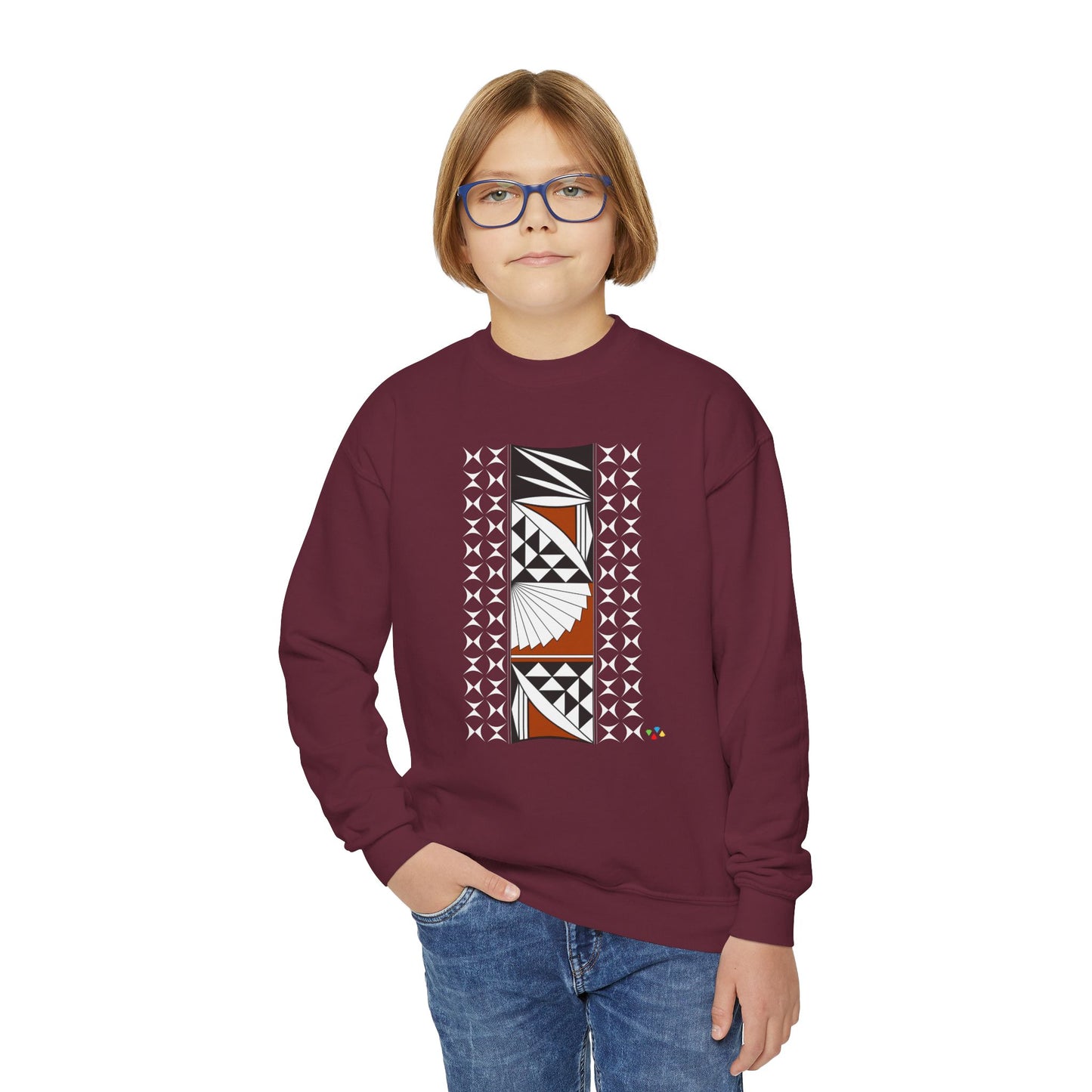 Southwest Sunset Youth Crewneck Sweatshirt
