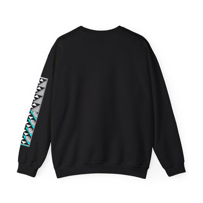 Sun and Rain in Turquoise Unisex Sweatshirt