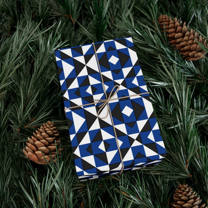 Blue Sacred Mountains Gift Wrap Papers