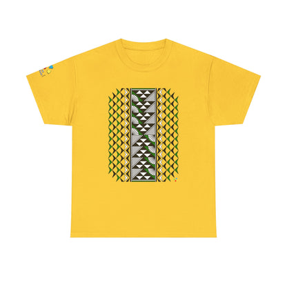 Sun and Rain in Green Gildan Unisex Tee