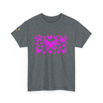 Butterfly Dance in Pink Gildan Unisex Tee
