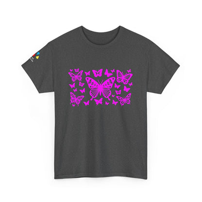 Butterfly Dance in Pink Gildan Unisex Tee