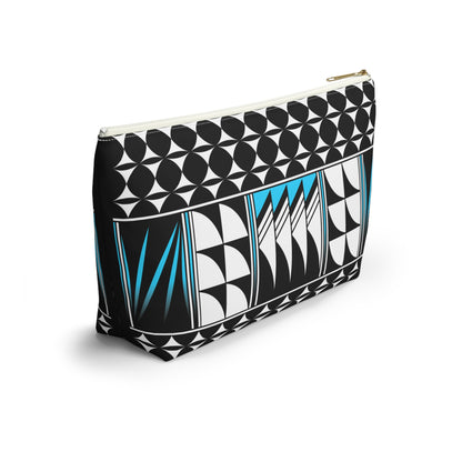 Blessed Feathers in Turquoise Pouch w T-bottom