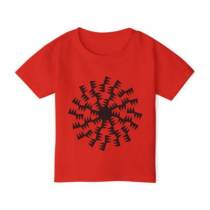 Sacred Solar Rays in Black Toddler T-Shirt