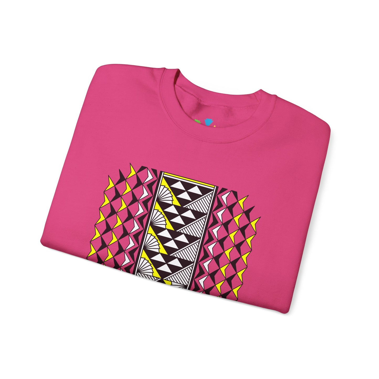 Sun and Rain in Yellow Unisex Sweatshirt