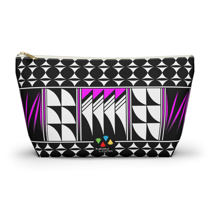 Blessed Feathers in Pink Pouch w T-bottom