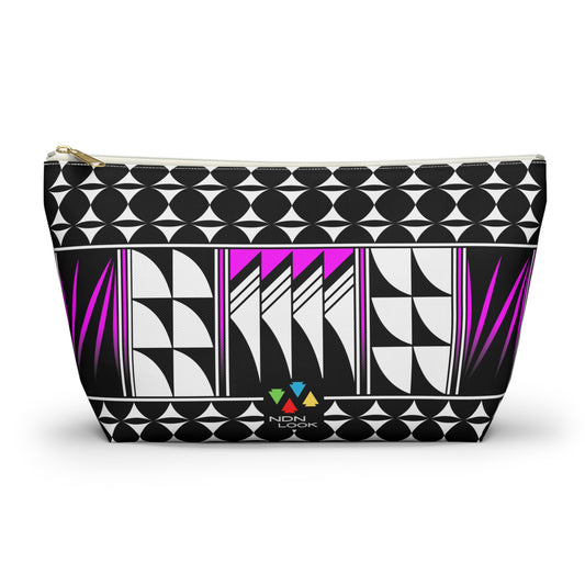 Blessed Feathers in Pink Pouch w T-bottom