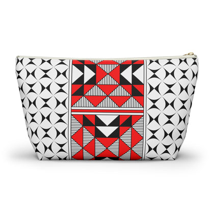 Sacred Mountains in Orange Pouch w T-bottom