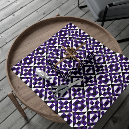 Purple Sacred Mountains Gift Wrap Papers