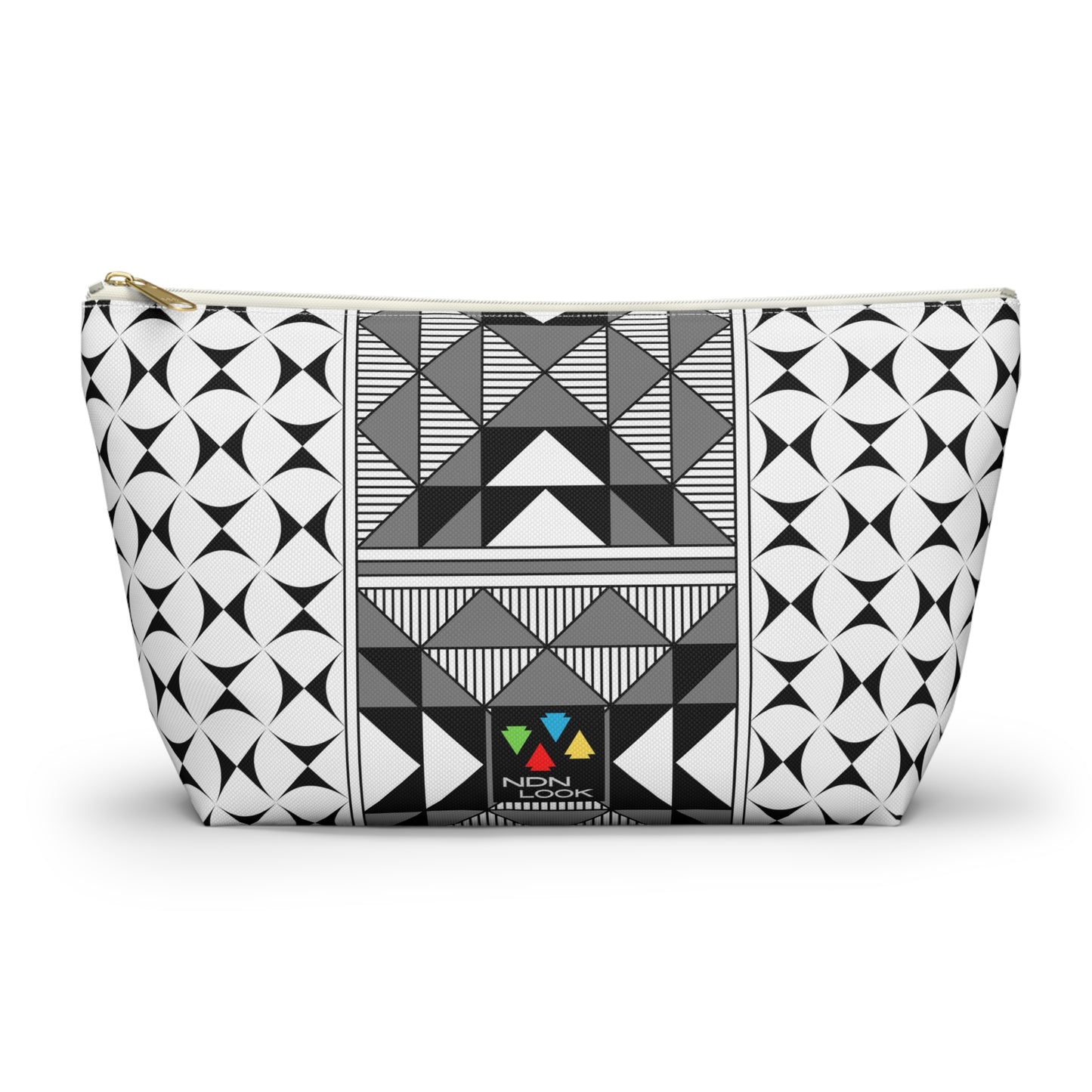 Sacred Mountains in Gray Pouch w T-bottom