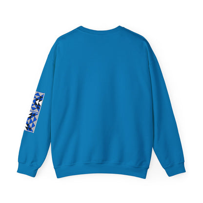 Sacred Mountains in Blue Unisex Sweatshirt