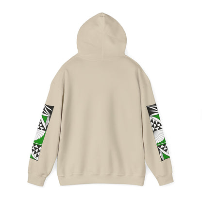 Southwest Sunrise in Green Unisex Hoodie