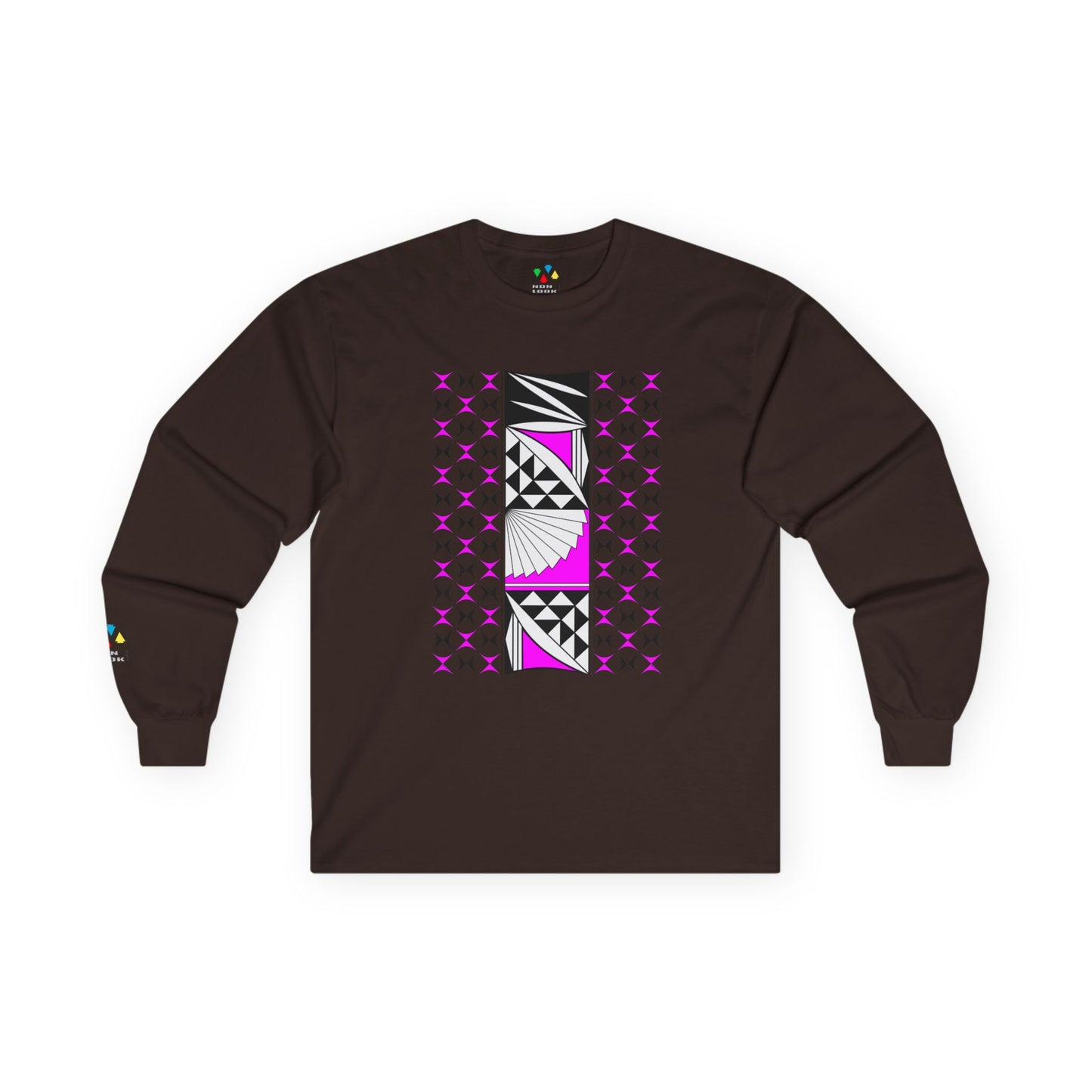 Southwest Sunrise in Pink Unisex Long Sleeve Tee