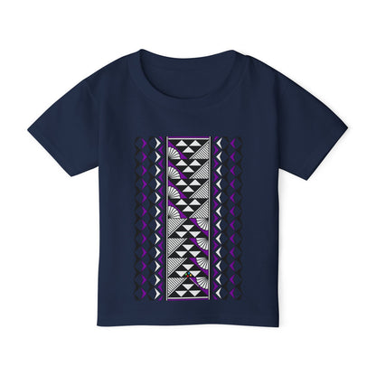 Purple Sun and Rain Toddler T-Shirt