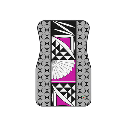 Southwest Sunrise in Pink Car Mats (Set of 4)