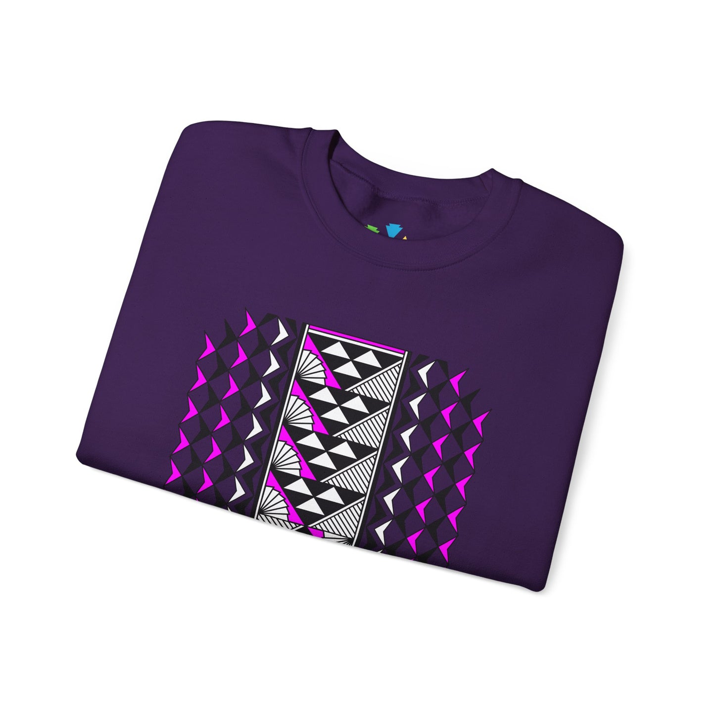 Sun and Rain in Pink Unisex Sweatshirt