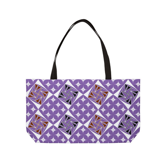 Violet Native Universe Weekender Tote Bag