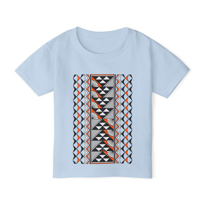 Orange Sun and Rain Toddler T-Shirt