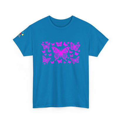 Butterfly Dance in Pink Gildan Unisex Tee