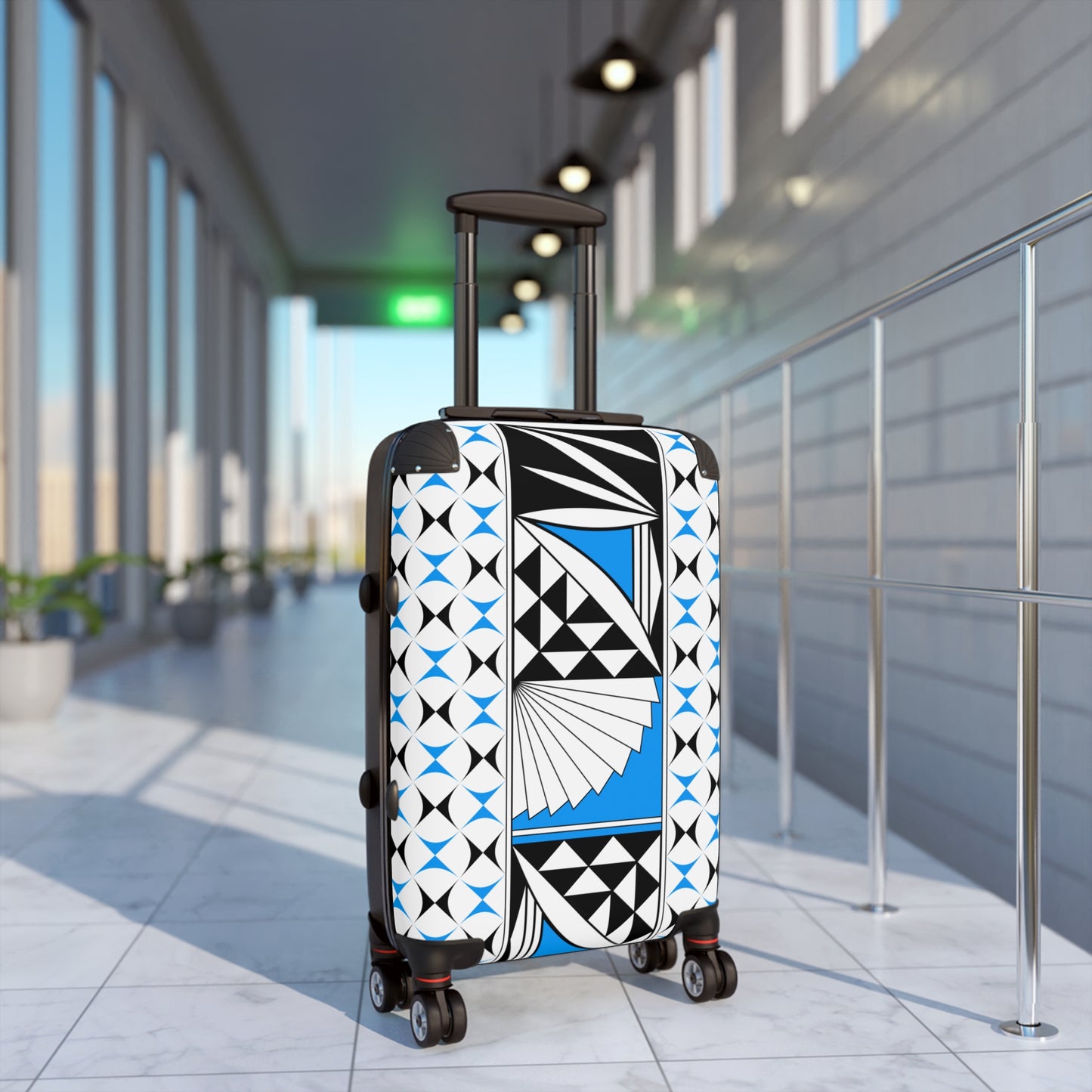 Sky Blue Southwest Sunrise Suitcases
