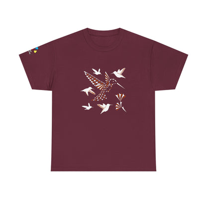 Hummingbird Blessing in Rust Gildan Unisex Tee
