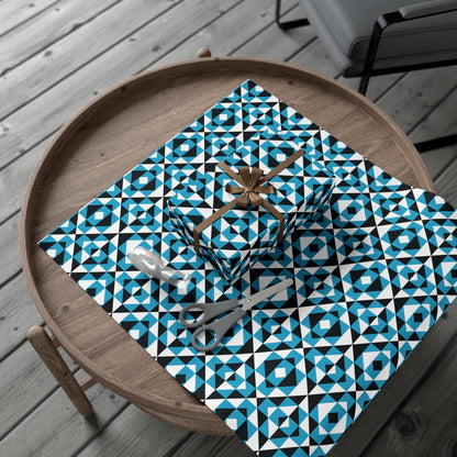 Turquoise Sacred Mountains Gift Wrap Papers
