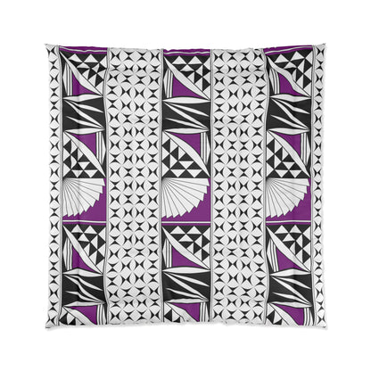 Southwest Sunrise in Purple Comforter