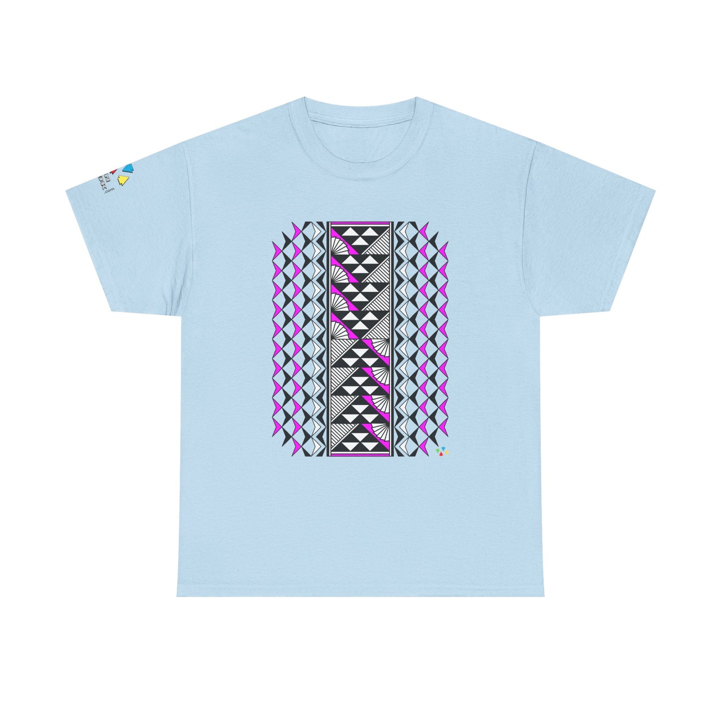 Sun and Rain in Pink Gildan Unisex Tee