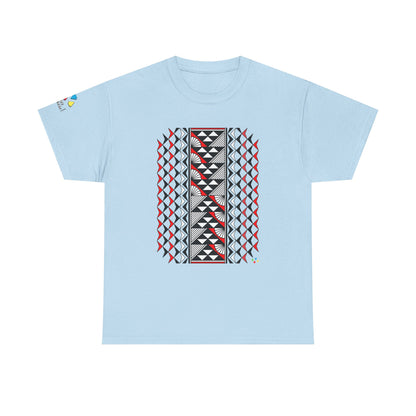 Sun and Rain in Red Gildan Unisex Tee