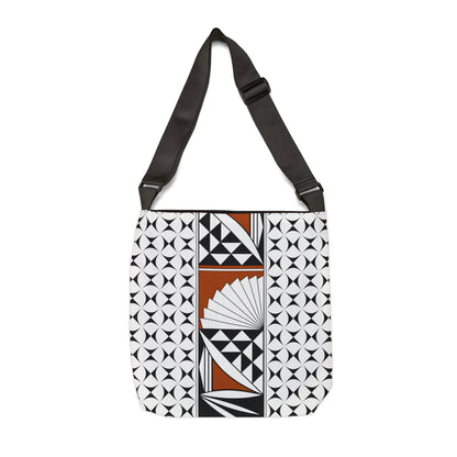 Rust Southwest Sunrise Adjustable Tote Bag