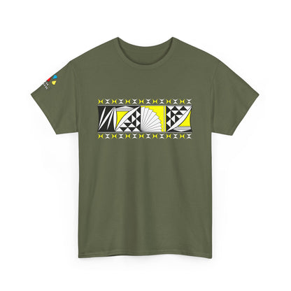 Southwest Sunrise 2 in Yellow Gildan Unisex Tee