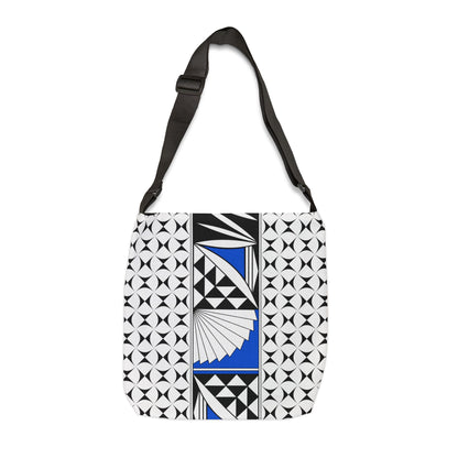 Blue Southwest Sunrise Adjustable Tote Bag