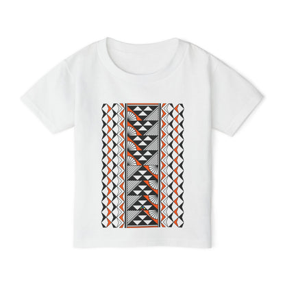 Orange Sun and Rain Toddler T-Shirt