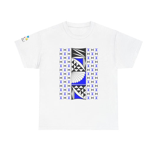 Southwest Sunrise in Cobalt Gildan Unisex Tee