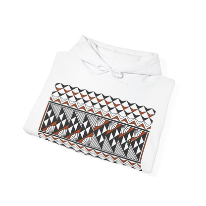 Sun and Rain in Rust Unisex Hoodie