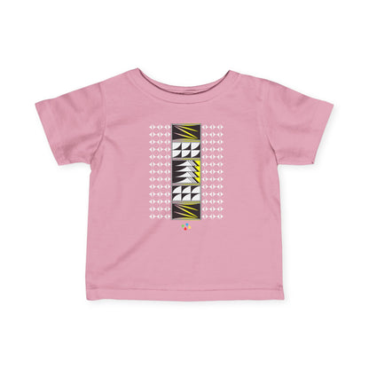 Yellow Feather Blessings Infant Fine Jersey Tee