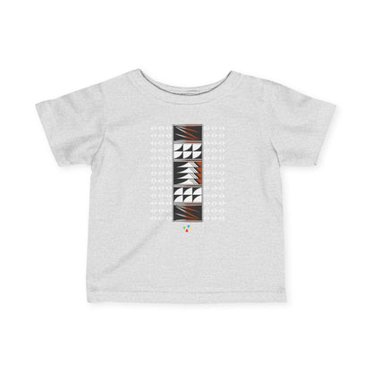 Rust Feather Blessings Infant Fine Jersey Tee