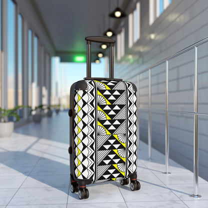 Southwest Rain and Sun in Yellow Suitcases