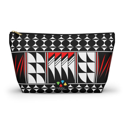 Blessed Feathers in Red Pouch w T-bottom