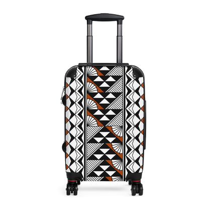 Rust Southwest Rain and Sun Suitcases