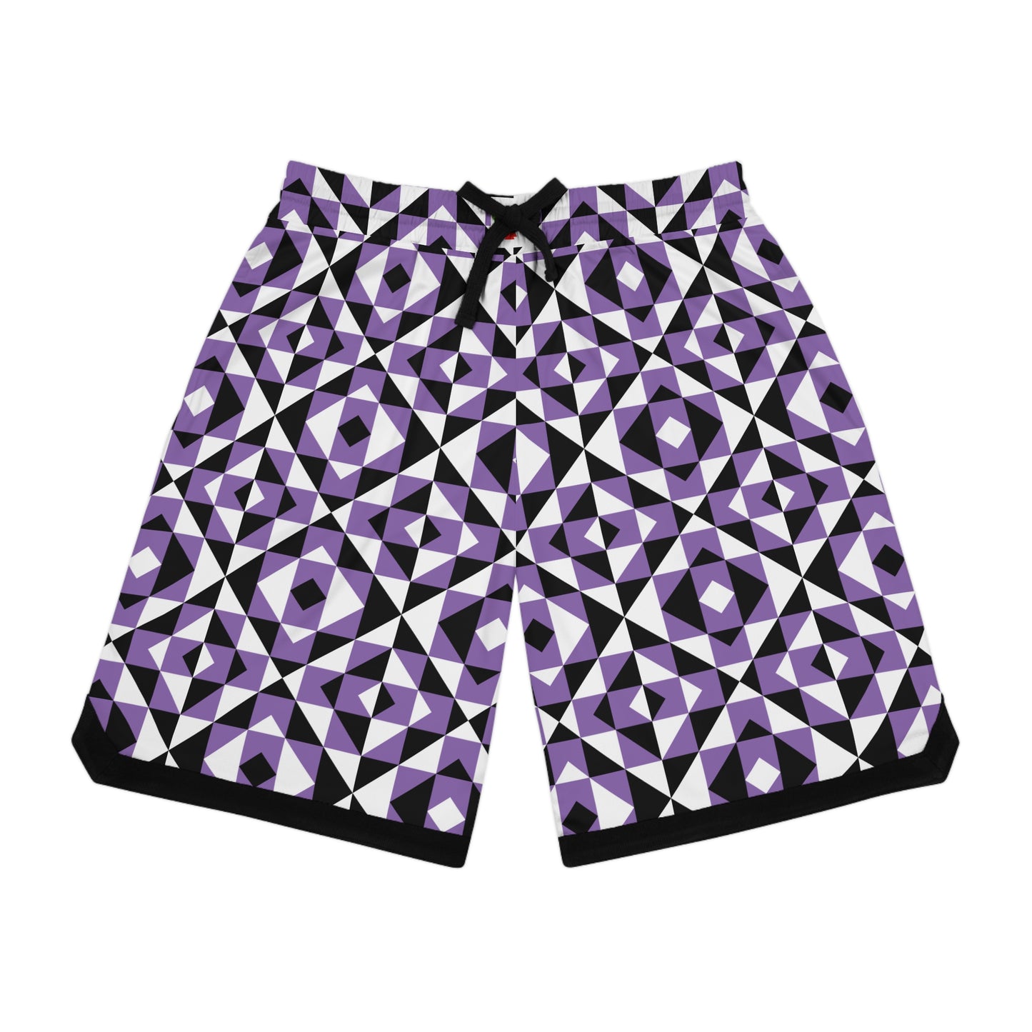 Light Purple Sacred Mountains Basketball Rib Shorts