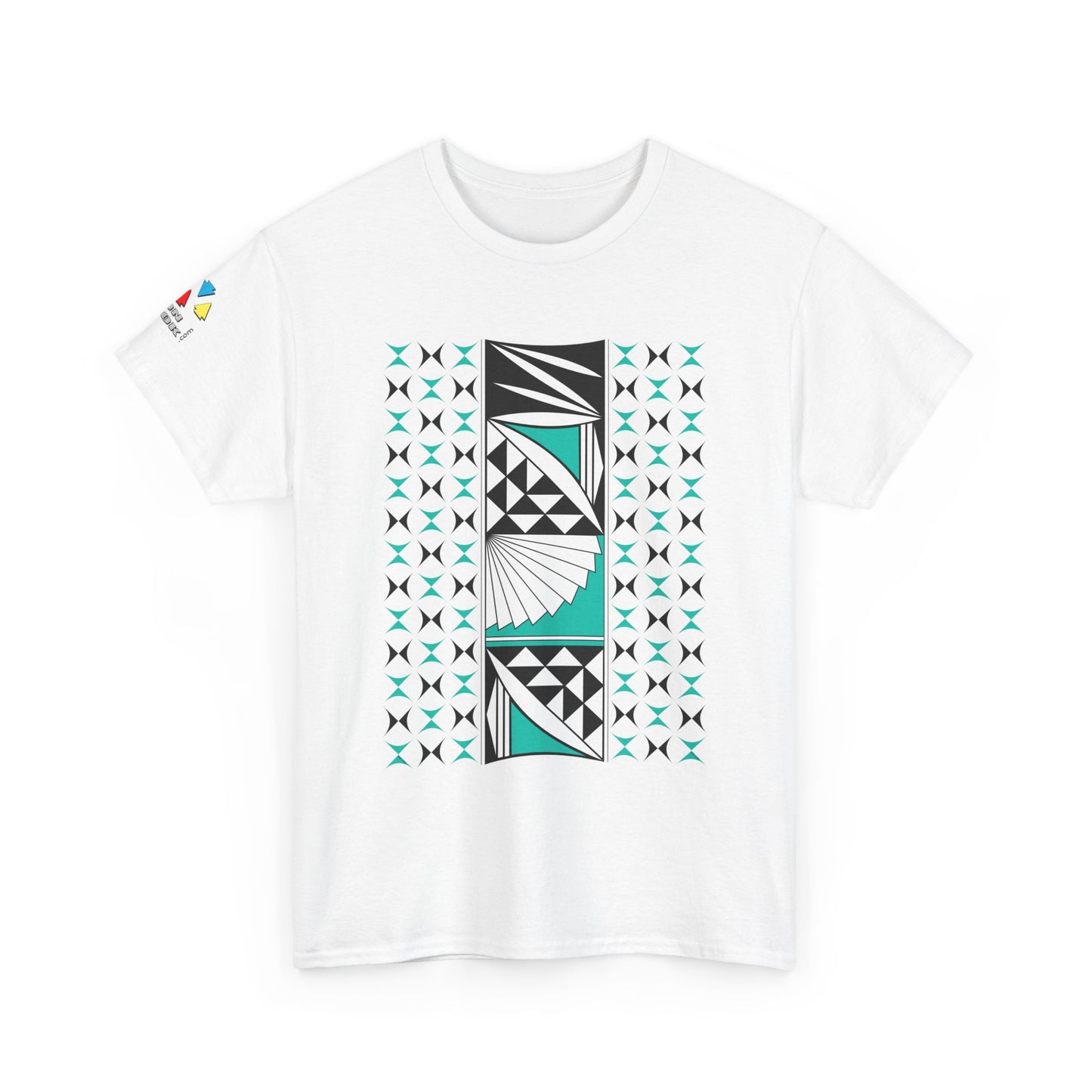 Southwest Sunrise in Aqua Gildan Unisex Tee
