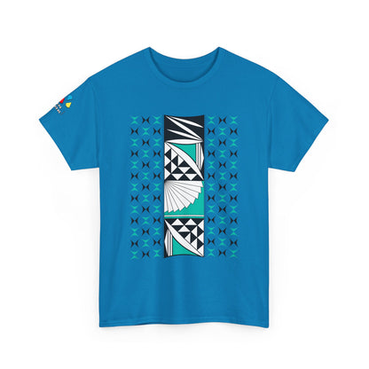 Southwest Sunrise in Aqua Gildan Unisex Tee