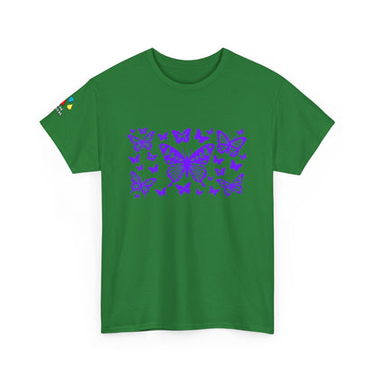 Butterfly Dance in Purple Gildan Unisex Tee