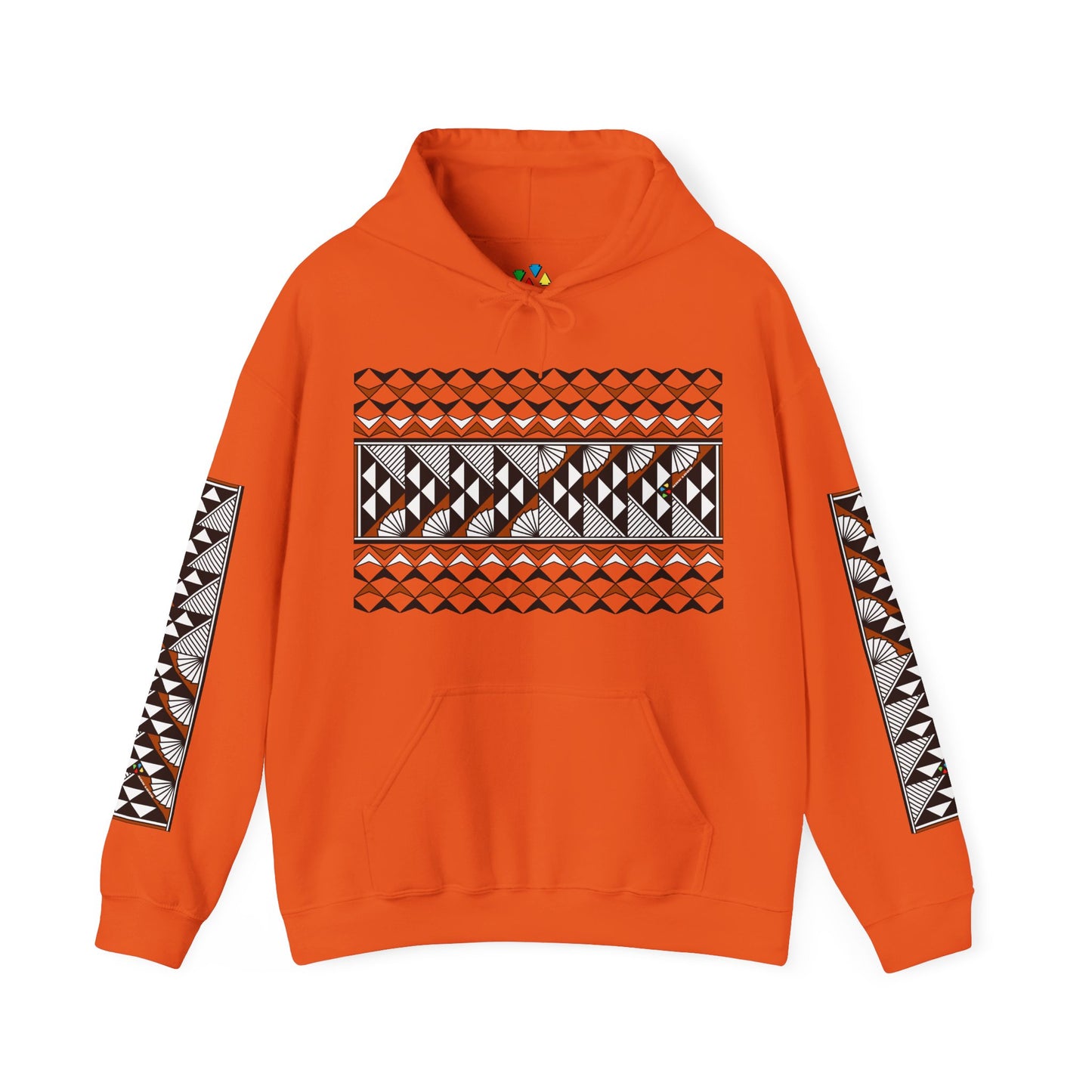 Sun and Rain in Rust Unisex Hoodie