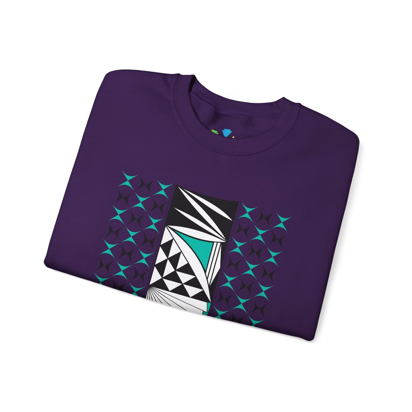 Southwest Sunrise in Aqua Unisex Sweatshirt